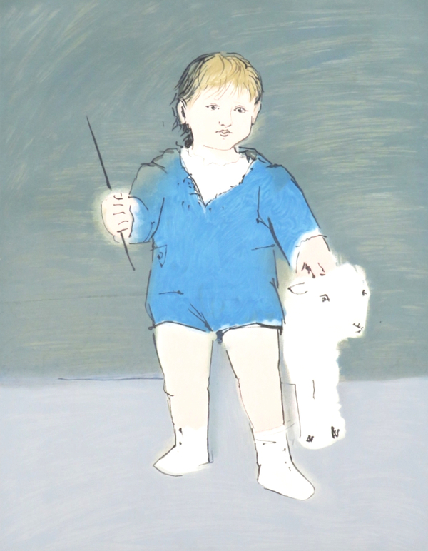 Paul au monton par Henri Deschamps - Pablo Picasso