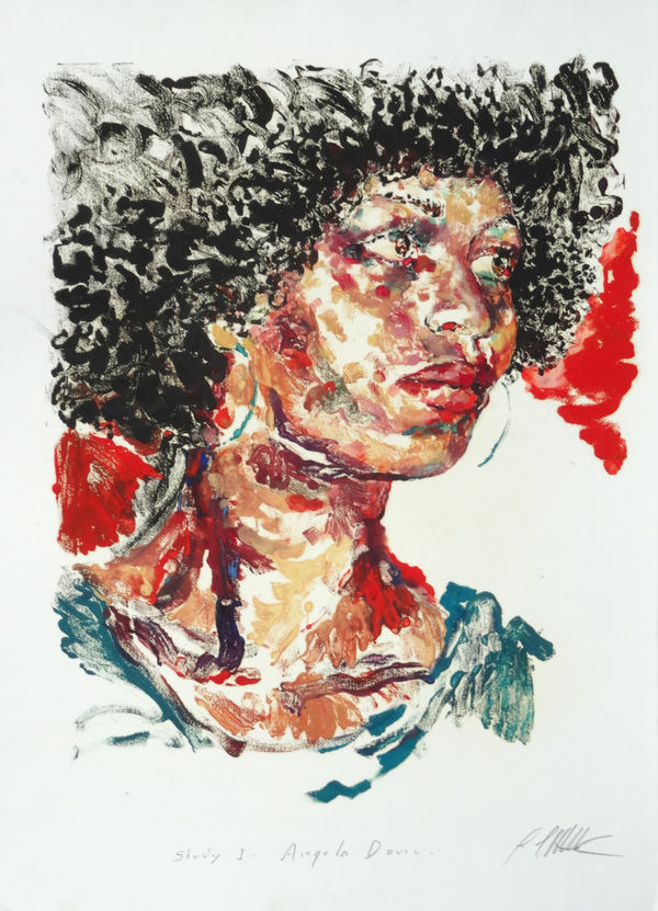 Angela Davis - Peggy Viallat-Langlois