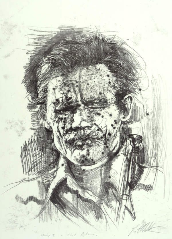 Chet Baker (Première version) - Peggy Viallat-Langlois